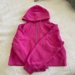 Perfect condition Sonic Pink oversized lululemon scuba